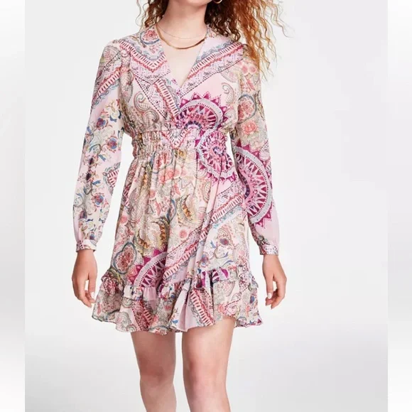 Guess | Dresses | Nwt Guess Brigida Fit Flare Dress L | Poshmark